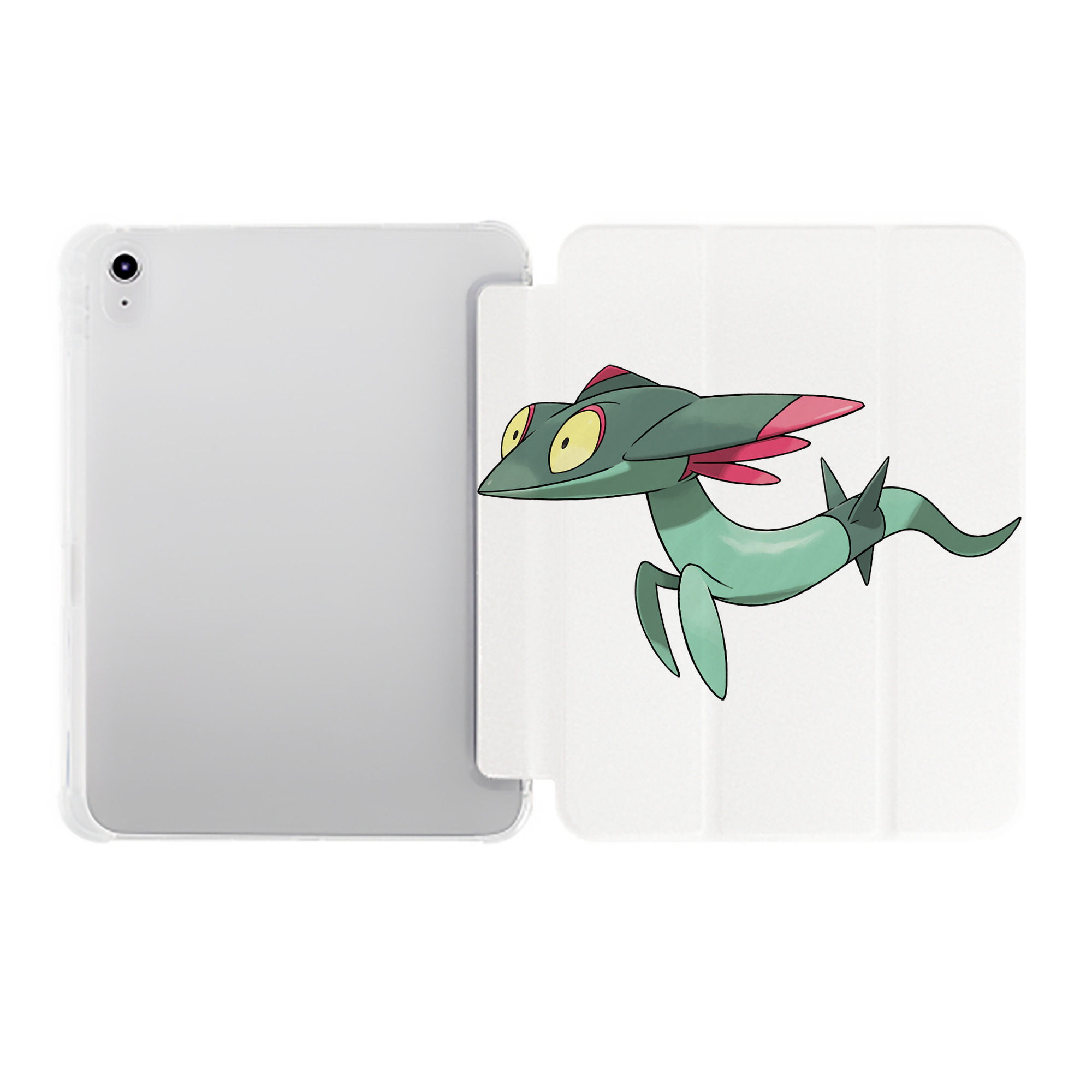 （画像用） ポケットモンスター Pokémon IPad ケース ペン収納付き 三つ折りスタンド PUレザー×シリコン 対応機種9.5/10.5/10.9インチ